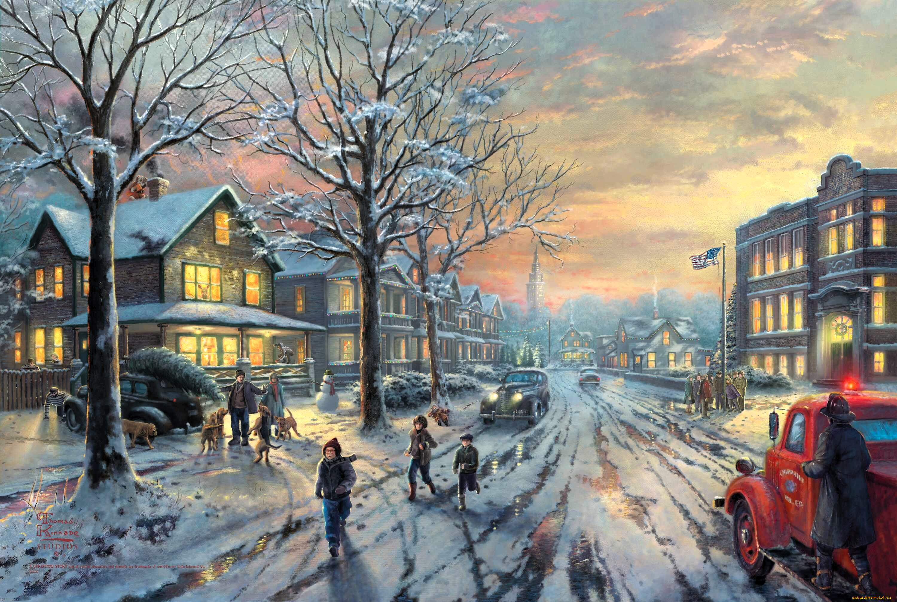 , thomas kinkade, , , , 